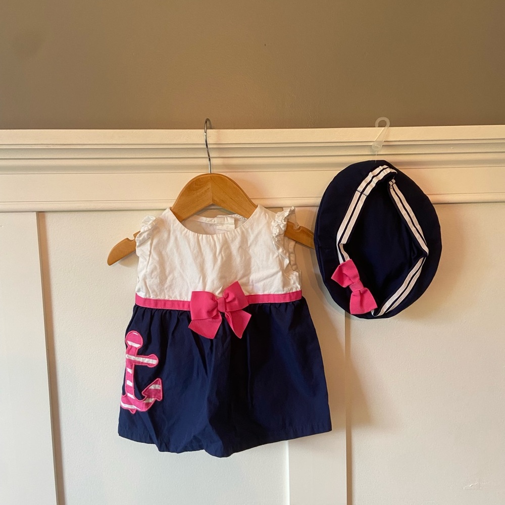 Gymboree Sailor Dress with Hat